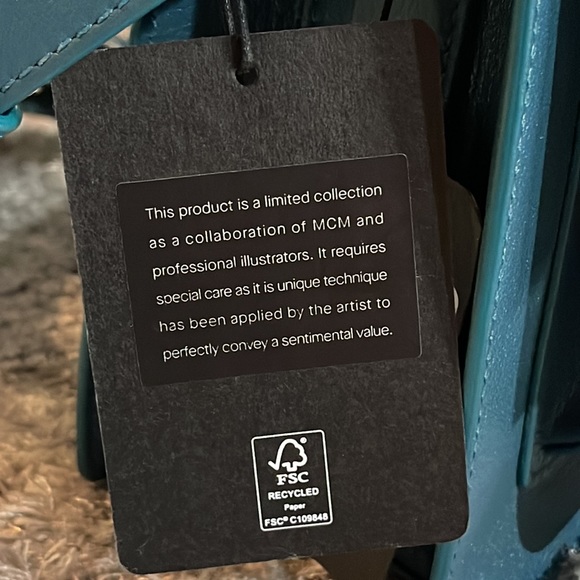 NWT MCM Limited Collection Crossbody Bag - Picture 15 of 16